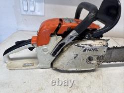 STIHL 028 AV Red Lever Chainsaw 16 Bar & Chain Runs and Cuts Like It Should