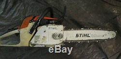 STIHL 028 AV Super Electronic Quick Start Chainsaw With 16bar great running saw