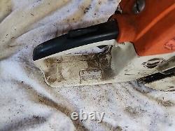 STIHL 028 AV WOOD BOSS CHAINSAW with Bar and Chain Runs Great lots of compression