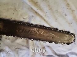 STIHL 028 AV WOOD BOSS CHAINSAW with Bar and Chain Runs Great lots of compression