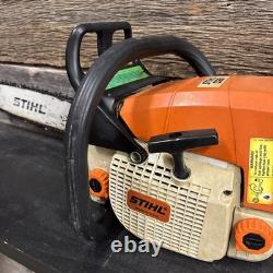 STIHL 029 Chainsaw With 18 Bar Fires Up Runs STIHL 029 Chainsaw With 18 Bar Fires Up Runs