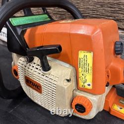 STIHL 029 Chainsaw With 18 Bar Fires Up Runs STIHL 029 Chainsaw With 18 Bar Fires Up Runs