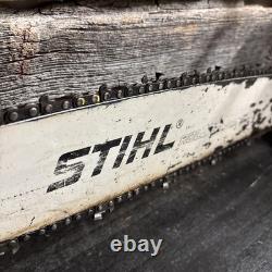 STIHL 029 Chainsaw With 18 Bar Fires Up Runs STIHL 029 Chainsaw With 18 Bar Fires Up Runs