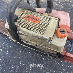 STIHL 029 Farm Boss Chainsaw 56cc SAW With 16in Bar / Chain Starts And Runs