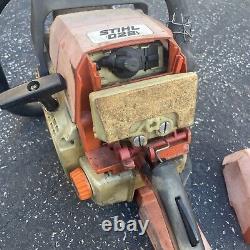 STIHL 029 Farm Boss Chainsaw 56cc SAW With 16in Bar / Chain Starts And Runs