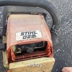 STIHL 029 Farm Boss Chainsaw 56cc SAW With 16in Bar / Chain Starts And Runs
