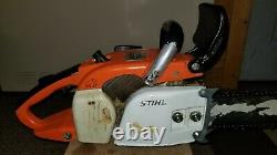 STIHL 032AV 032 AV Chainsaw Chain Saw 16 bar and chain runs good used chainsaw