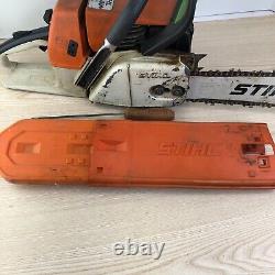 STIHL 034AV Electronic Quickstop Chainsaw with20 Bar, Tools and Chain Cover