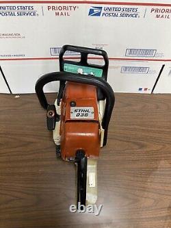 STIHL 036 Early Model Chainsaw For Parts / Project 62cc Pro Saw