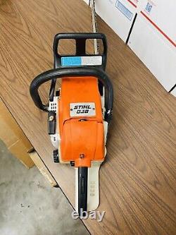 STIHL 038 Chainsaw Strong Running Pro Grade Saw With 20 Bar / Chain
