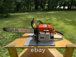 STIHL 038 Magnum-Very Low Hour-W. Germany-Brand New 20 Bar And Chain-See Video