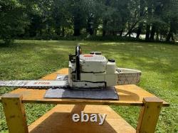 STIHL 038 Magnum-Very Low Hour-W. Germany-Brand New 20 Bar And Chain-See Video