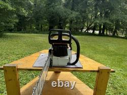 STIHL 038 Magnum-Very Low Hour-W. Germany-Brand New 20 Bar And Chain-See Video
