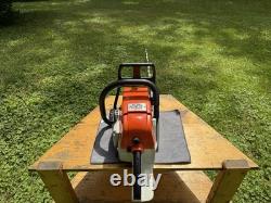 STIHL 038 Magnum-Very Low Hour-W. Germany-Brand New 20 Bar And Chain-See Video