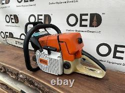 STIHL 044 Chainsaw / NICE RUNNING 71cc Pro Saw SLANT FIN 20 Bar/Chain FAST SHIP