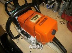 STIHL 044 MAGNUM CHAINSAW WITH 30 BAR VERY NICE SAW ms440