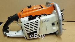 STIHL 075 VINTAGE COLLECTOR 111cc CHAINSAW TURNS CLEAN WITH SPARK COMPLTE #55 WS