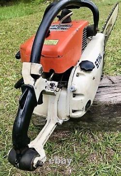 STIHL 090AV Chainsaw 137cc Rare Vintage All Original Cond. Complete Runs 100%