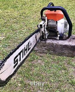 STIHL 090AV Chainsaw 137cc Rare Vintage All Original Cond. Complete Runs 100%