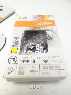STIHL 20 Light BAR & CHAIN full chisel 3/8.050 72dl MS660 661 291 311 391 461