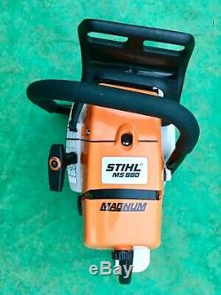 STIHL BRAND NEW MS660 100% FACTORY CHAINSAW with 25 INCH BAR. (SHIPS WORLDWIDE!)