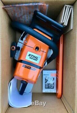 STIHL BRAND NEW MS660 100% FACTORY CHAINSAW with 25 INCH BAR. (SHIPS WORLDWIDE!)