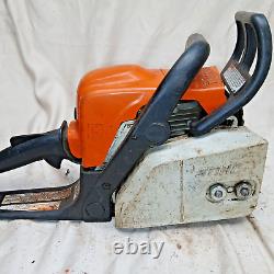 STIHL CHAINSAW, MODEL MS170, HAS SPARK, COMPRESSION, CARB TEST's GOOD (1)