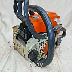 STIHL CHAINSAW, MODEL MS170, HAS SPARK, COMPRESSION, CARB TEST's GOOD (1)