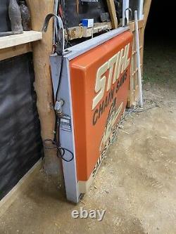 STIHL Chainsaws Dealer Chain Saw Double Sided 5X4 STIMULUS SPECIAL $600