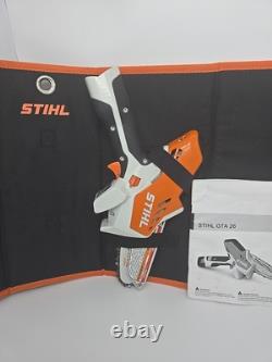 STIHL GTA 26 Battery Powered Pruner/Mini Chainsaw +(2)Batteries-Charger-Case EUC