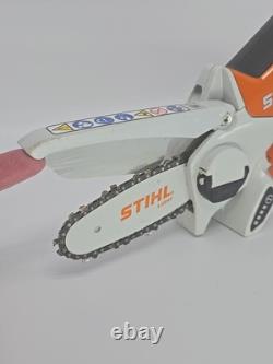 STIHL GTA 26 Battery Powered Pruner/Mini Chainsaw +(2)Batteries-Charger-Case EUC