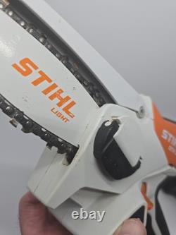 STIHL GTA 26 Battery Powered Pruner/Mini Chainsaw +(2)Batteries-Charger-Case EUC