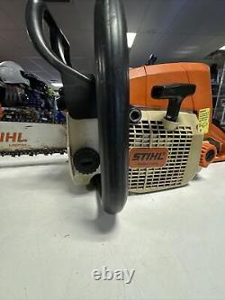STIHL MS039 Chainsaw that has a wide range of uses Runs Great 20 Bar N Chain