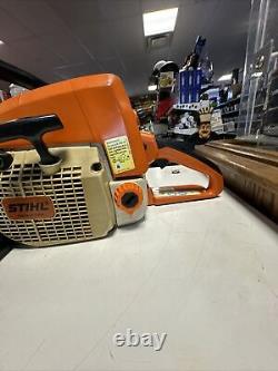 STIHL MS039 Chainsaw that has a wide range of uses Runs Great 20 Bar N Chain