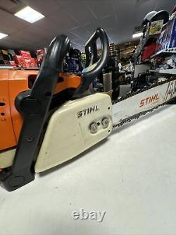 STIHL MS039 Chainsaw that has a wide range of uses Runs Great 20 Bar N Chain