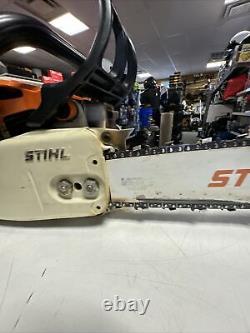 STIHL MS039 Chainsaw that has a wide range of uses Runs Great 20 Bar N Chain