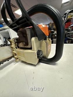 STIHL MS039 Chainsaw that has a wide range of uses Runs Great 20 Bar N Chain