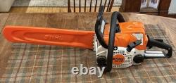 STIHL MS170 2 Cycle 30cc Chainsaw with 14 Bar, Chain, & Scabbard