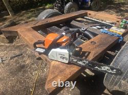 STIHL MS170 Chainsaw Strong Running 30cc Bar And Chain Pictured Inc. Low Hour