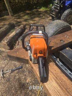 STIHL MS170 Chainsaw Strong Running 30cc Bar And Chain Pictured Inc. Low Hour