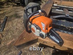 STIHL MS170 Chainsaw Strong Running 30cc Bar And Chain Pictured Inc. Low Hour