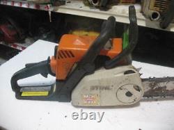 STIHL MS180C CHAIN SAW GOOD FOR PARTS or REPAIR, STUCK