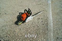STIHL MS180c GAS POWERED CHAIN SAW EASY START WE SHIP ONLY TO EAST/CENTRAL COAST