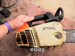 STIHL MS191T Top Handle Chainsaw Strong Running Saw With 12 Bar And Chain