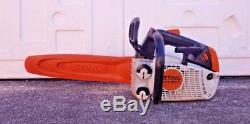 STIHL MS193T Climbing Arborist Chainsaw Top Handle With 12Bar & Chain-Great Shape