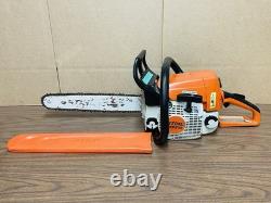 STIHL MS210 Chainsaw Great Running 35cc Gas Powered Saw With 16 Bar & Chain