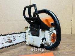 STIHL MS210 Chainsaw Great Running 35cc Gas Powered Saw With 16 Bar & Chain