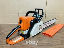 STIHL MS210 Chainsaw Great Running 35cc Gas Powered Saw With 16 Bar & Chain