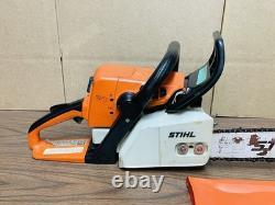 STIHL MS210 Chainsaw Great Running 35cc Gas Powered Saw With 16 Bar & Chain