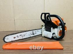 STIHL MS210 Chainsaw Great Running 35cc Gas Powered Saw With 16 Bar & Chain